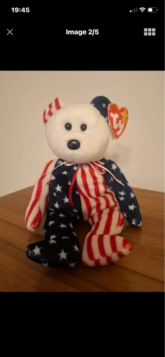 Rare Retired Beanie Baby with Errors - Image 2