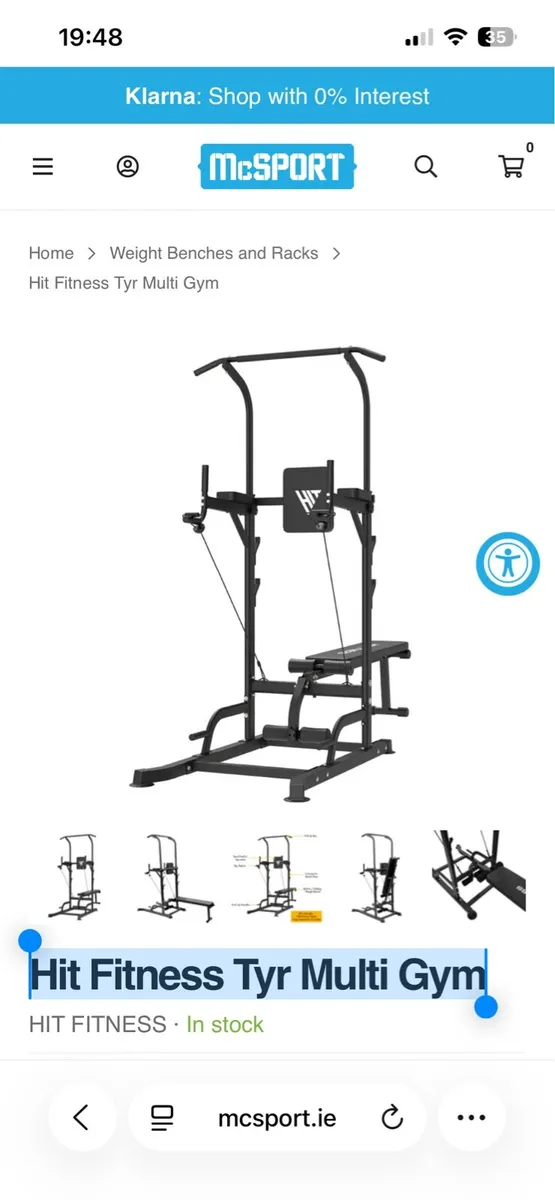 Hit Fitness Tyr Multi Gym - Image 4