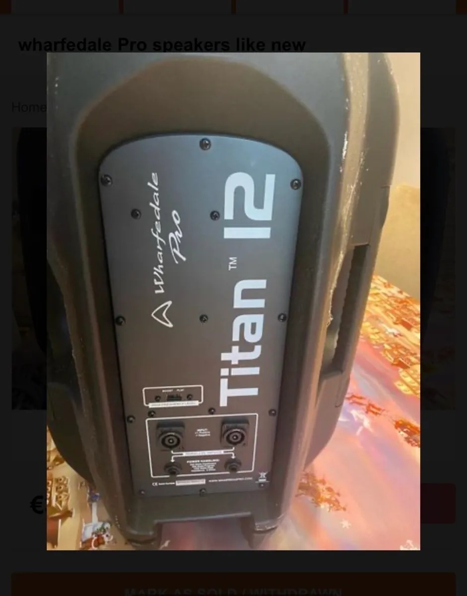 2 wharfedale Dj speaker - Image 2