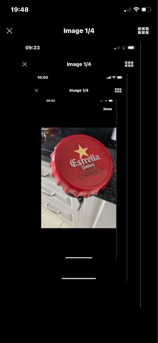 Estrella Beer Bar Display / Bottle Opener - Image 1