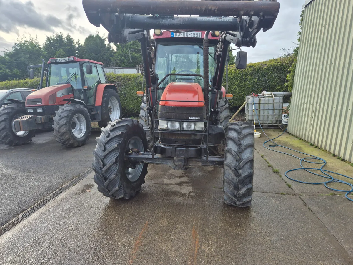 CASE JX 95 & FRONT LOADER. - Image 3