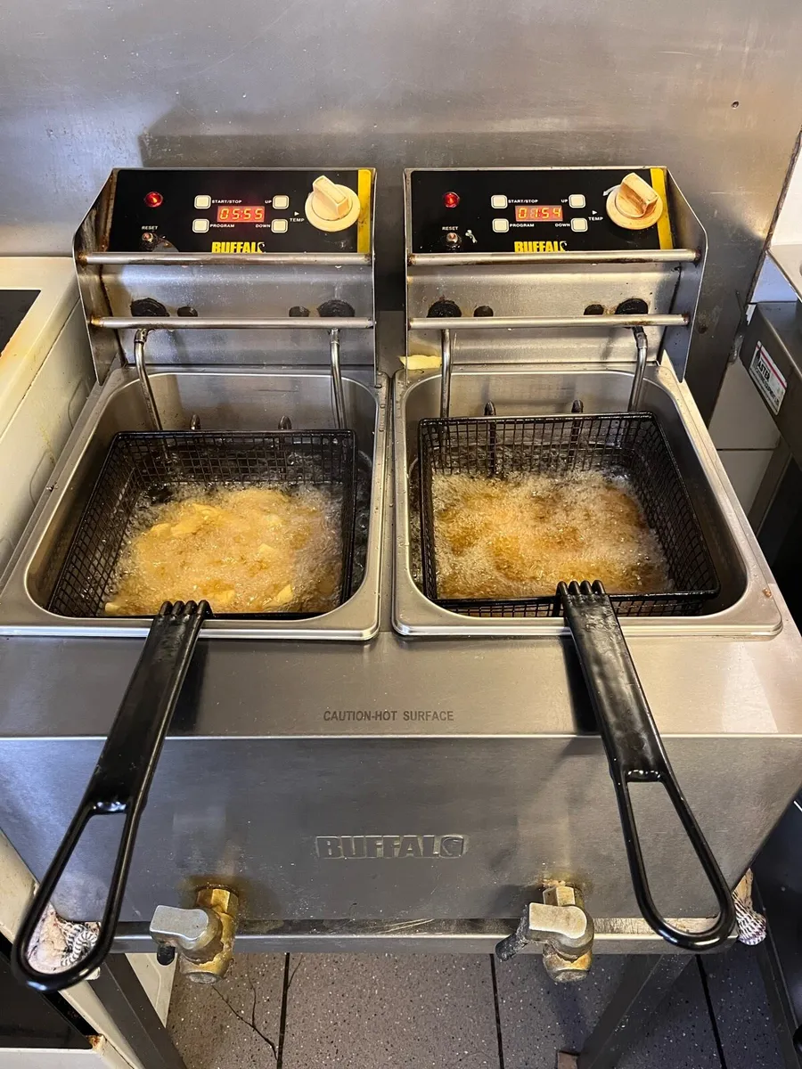 Buffalo commercial deep fryer - Image 1