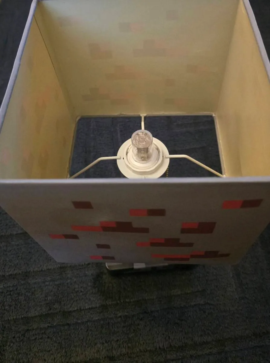 Minecraft Lamp – €20 – Tralee - Image 3