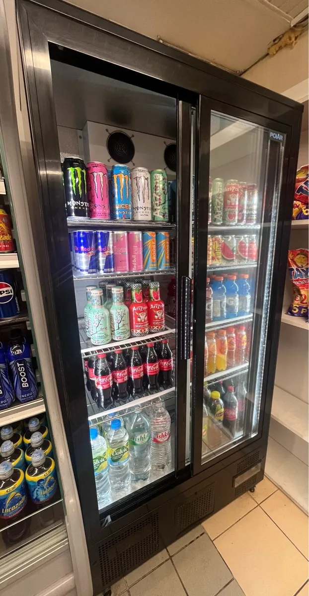 Polar Double Drinks Display Fridge - Image 2