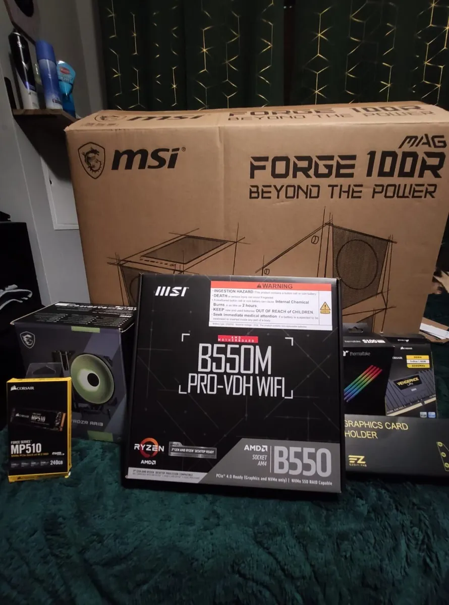 Gaming PC RTX 2080 | Ryzen 5 | 16GB RAM | RGB | Wi - Image 2