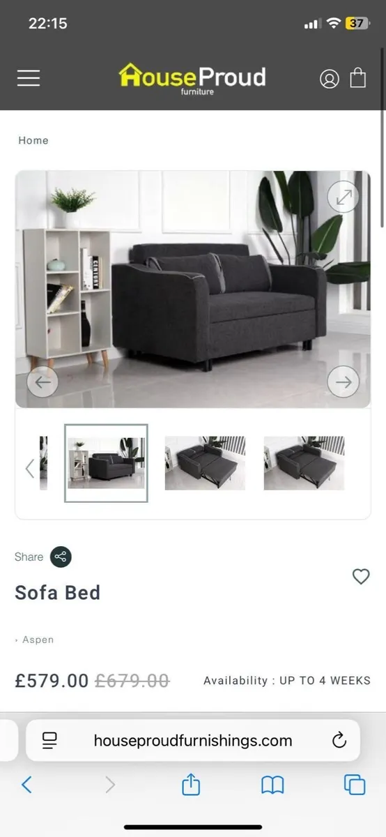 Sofa bed - Image 4