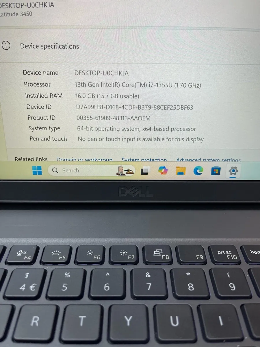 Dell i7 pro 13th gen 16/512 windows 11 pro - Image 4