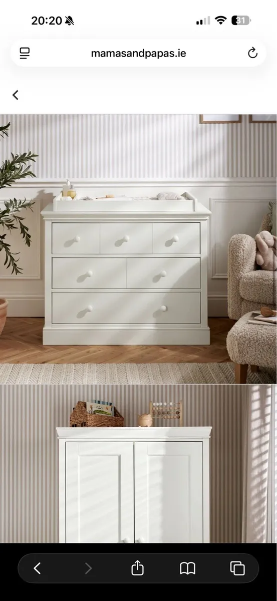 Mamas & Papas Oxford Nursery Furniture - Image 4