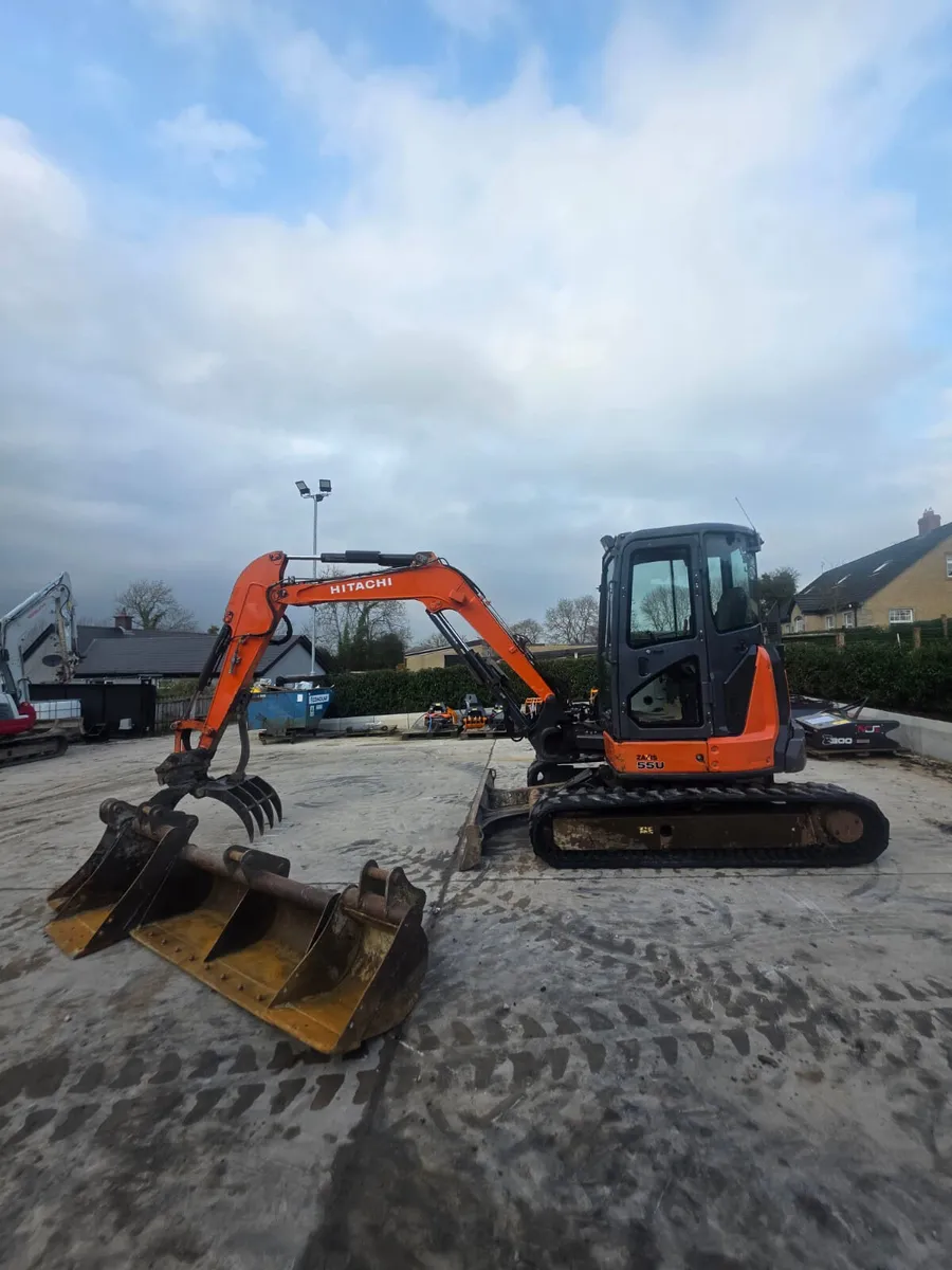 2014 HITACHI ZX55U-5A - Image 2