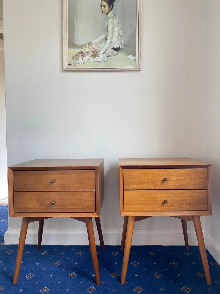 2 West Elm Bedside tables - Image 2