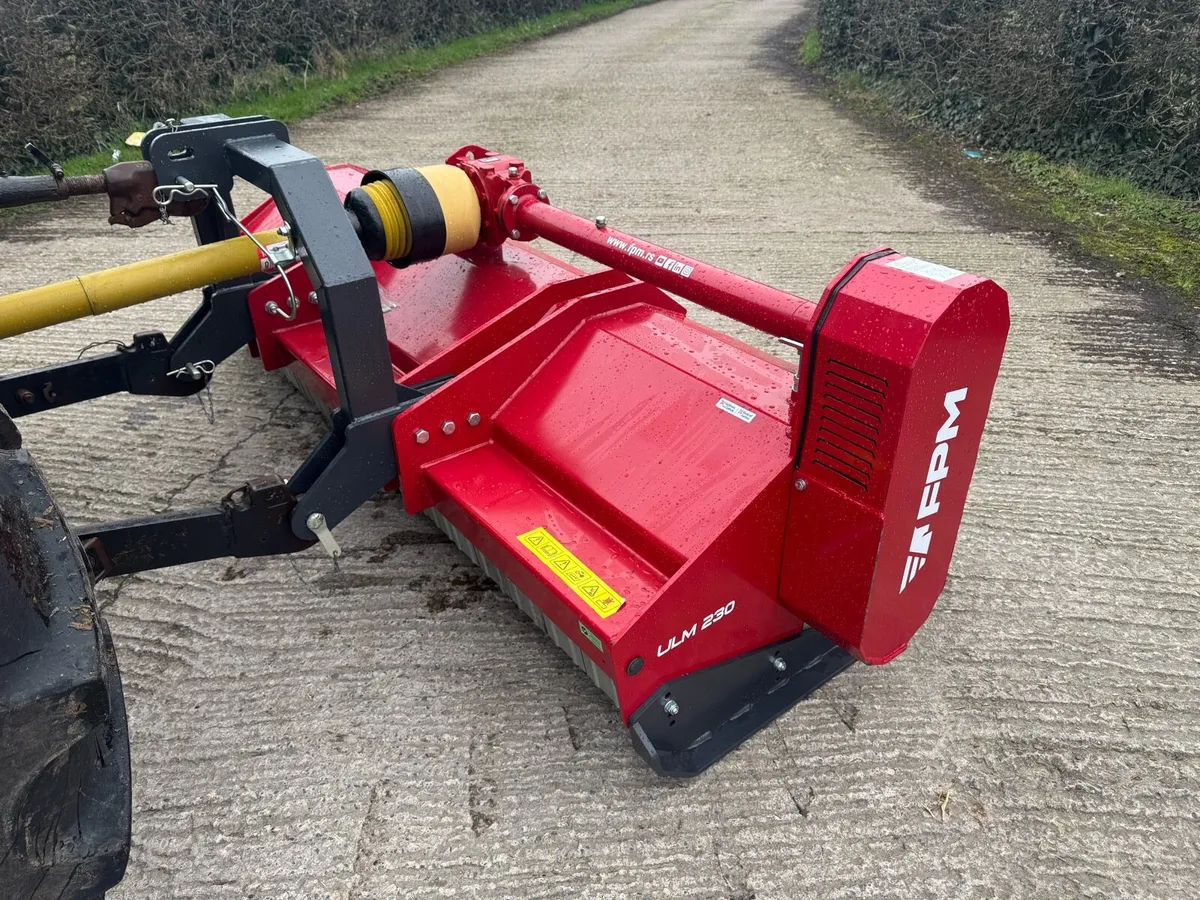 Brand new FPM ULM 230 Flail - Image 1
