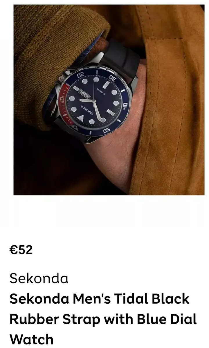 Mens Sekonda water resistant Watch - Image 2