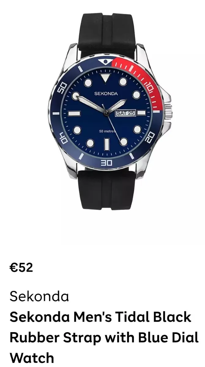 Mens Sekonda water resistant Watch - Image 4