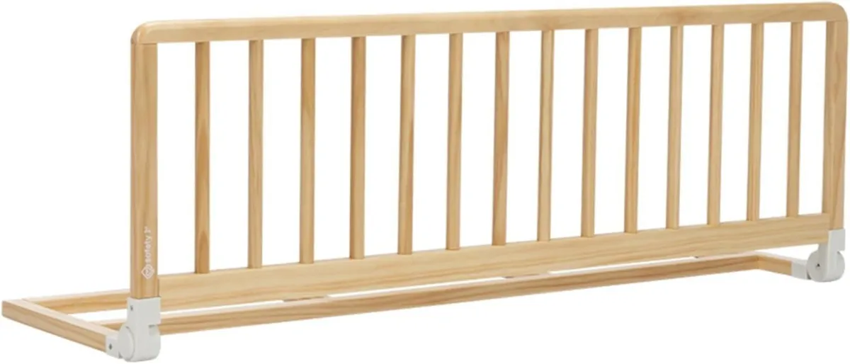 Wooden Bed Rail 110 cm Guard for Toddler 18 - Image 1