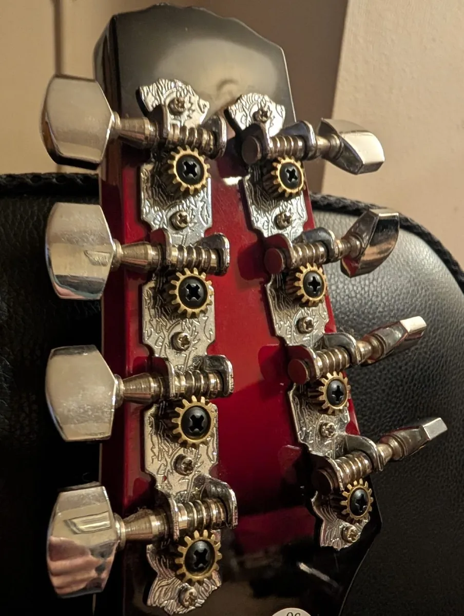 Stagg M50-E Electro-Acoustic Bluegrass Mandolin - Image 3