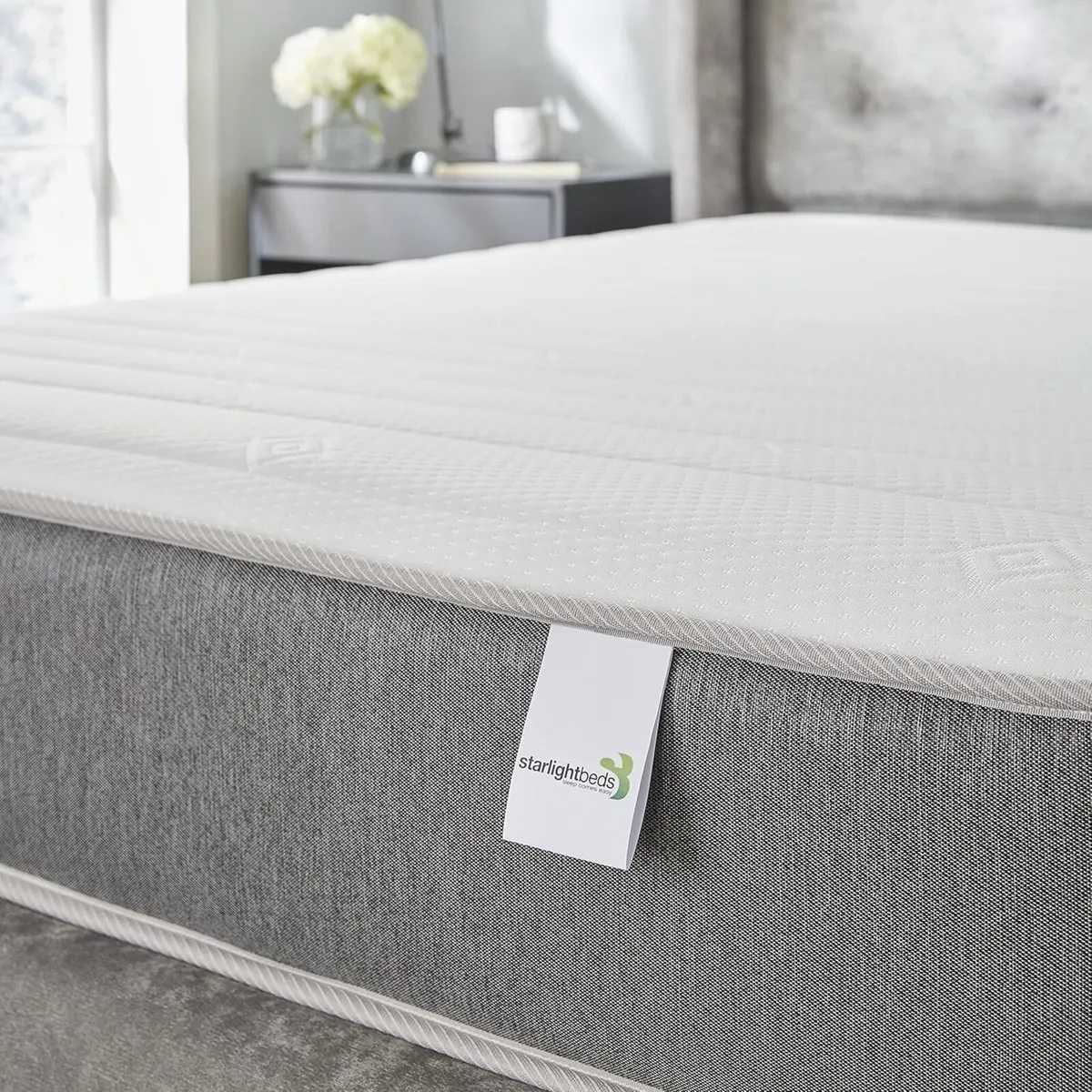 8 Inch Double Memory Foam Mattress Hybrid With - Image 3