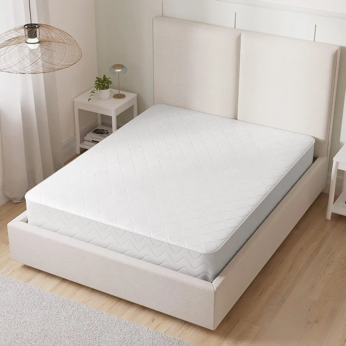 Sprung Small Double Mattress with Memory Foam - Image 2