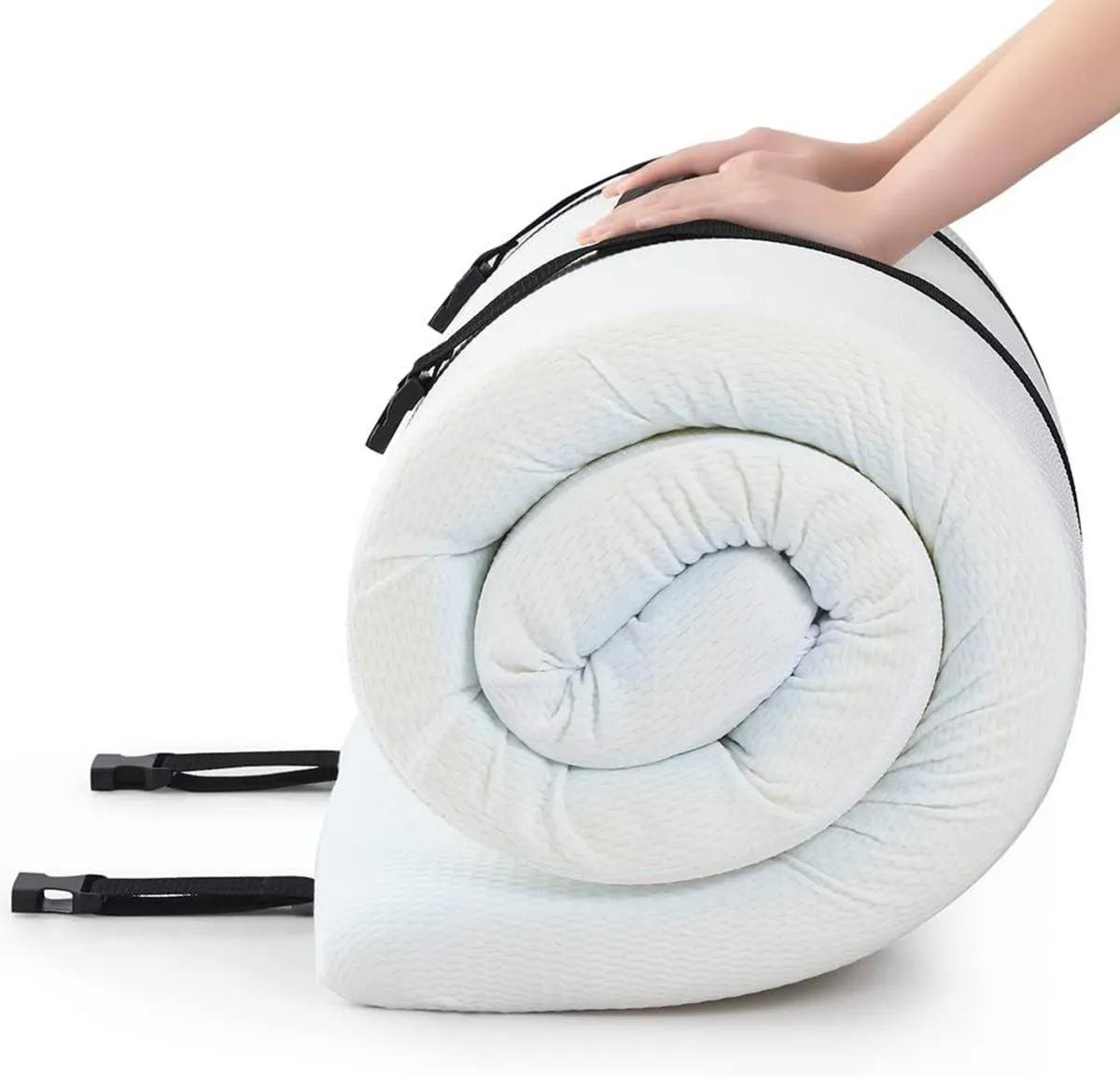 Single Gel Memory Foam Mattress Topper For - Image 1