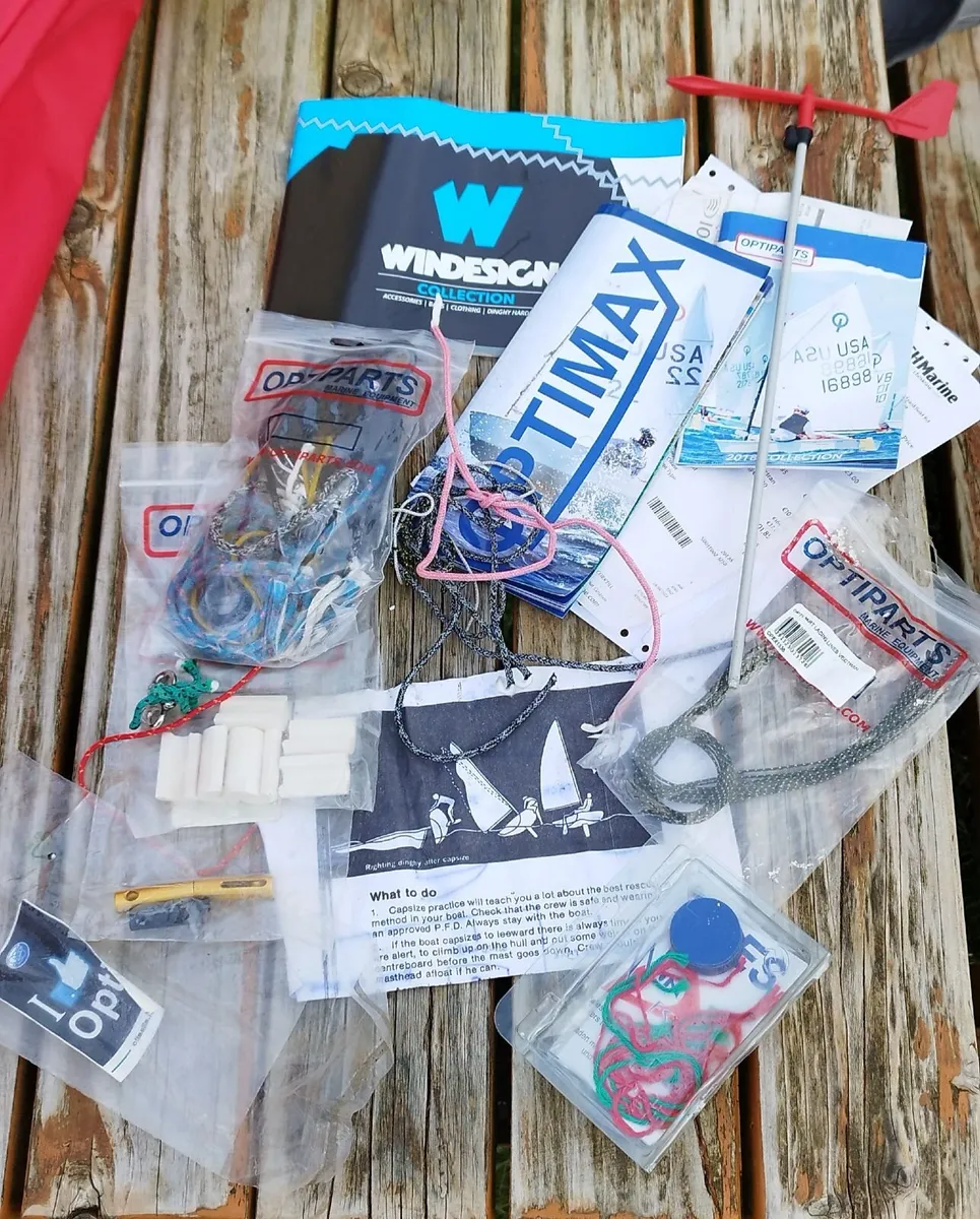 Optimist sailing dinghy - Image 4