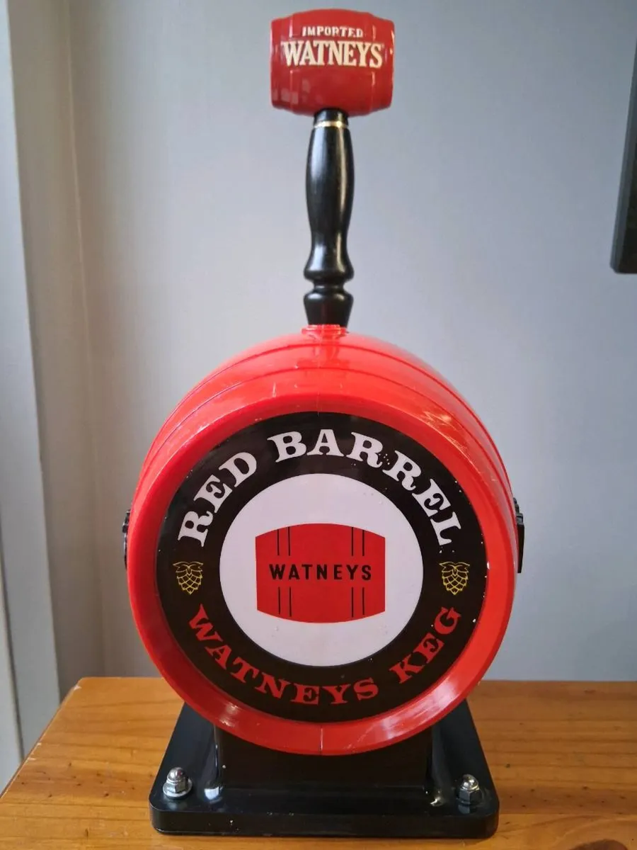 1966 WATNEYS RED BARREL PUMP - Image 1