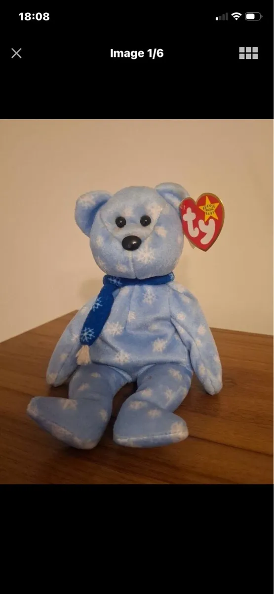 Rare & Retired TY Beanie Baby With Errors - Image 1
