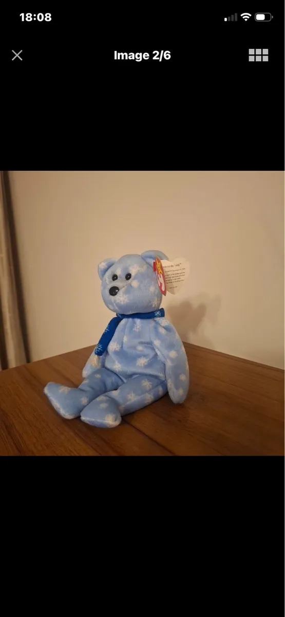 Rare & Retired TY Beanie Baby With Errors - Image 2
