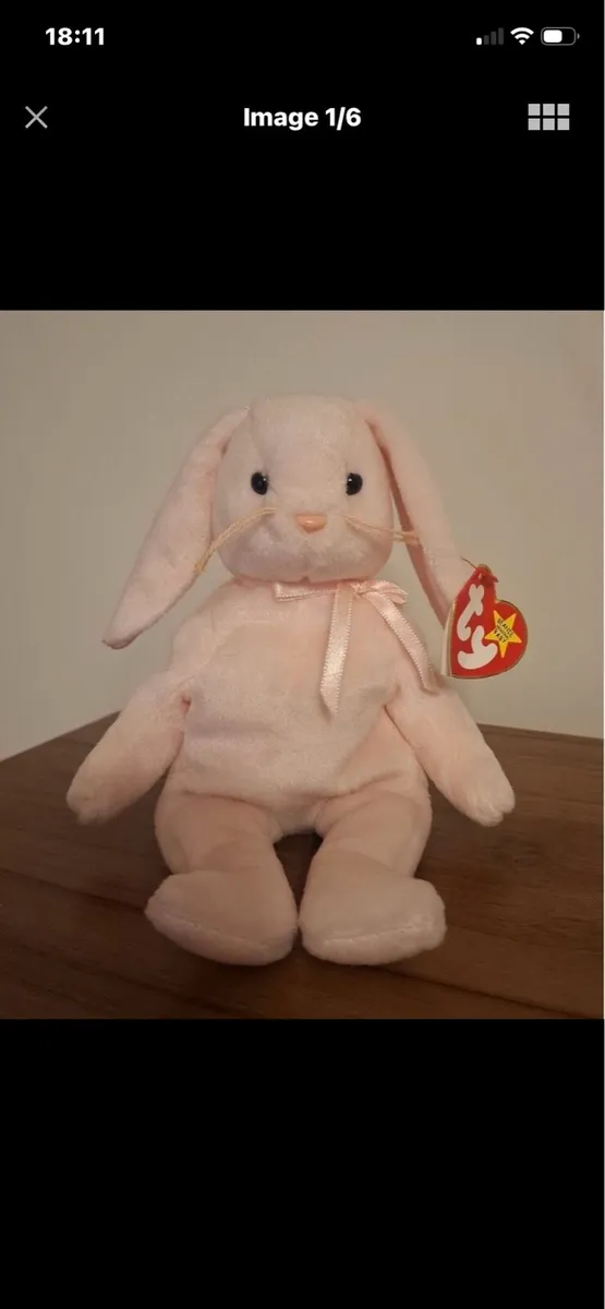 Very Rare & Retired aTY Beanie Baby with errors - Image 1