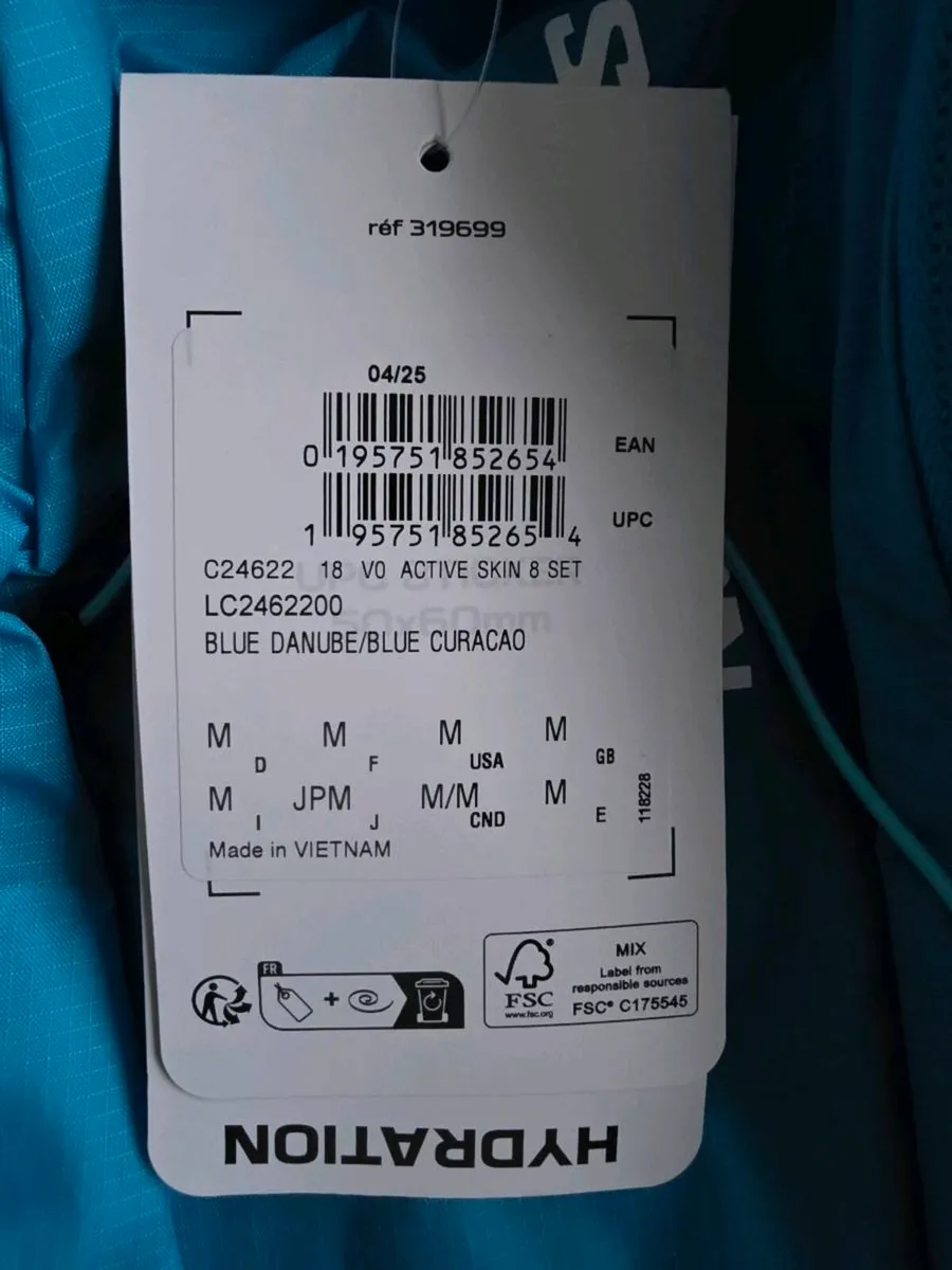 Solomon Active Skin 8 litre Hydration Vest. - Image 2