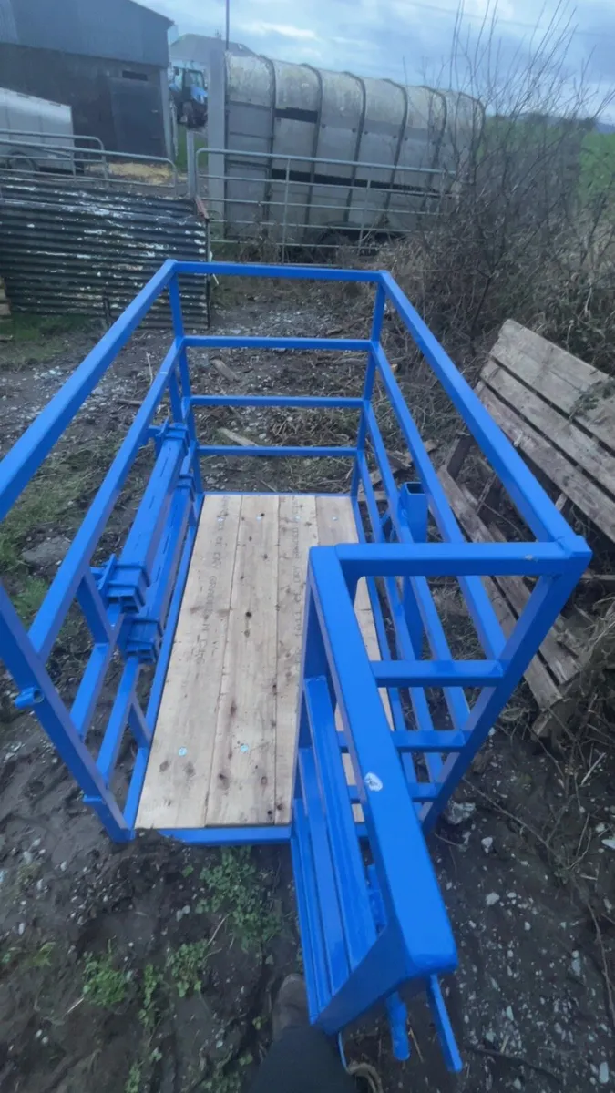 Calf crate /man basket see description for specs - Image 3