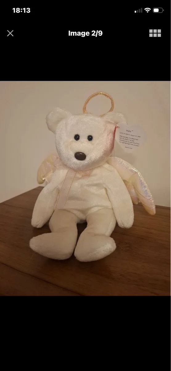 Rare & Retired TY Beanie Baby With Errors - Image 2