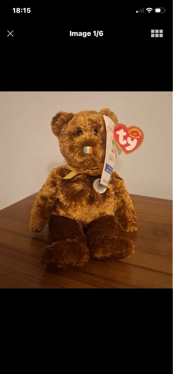 Rare Retired TY Beanie Baby- Champion - Image 1