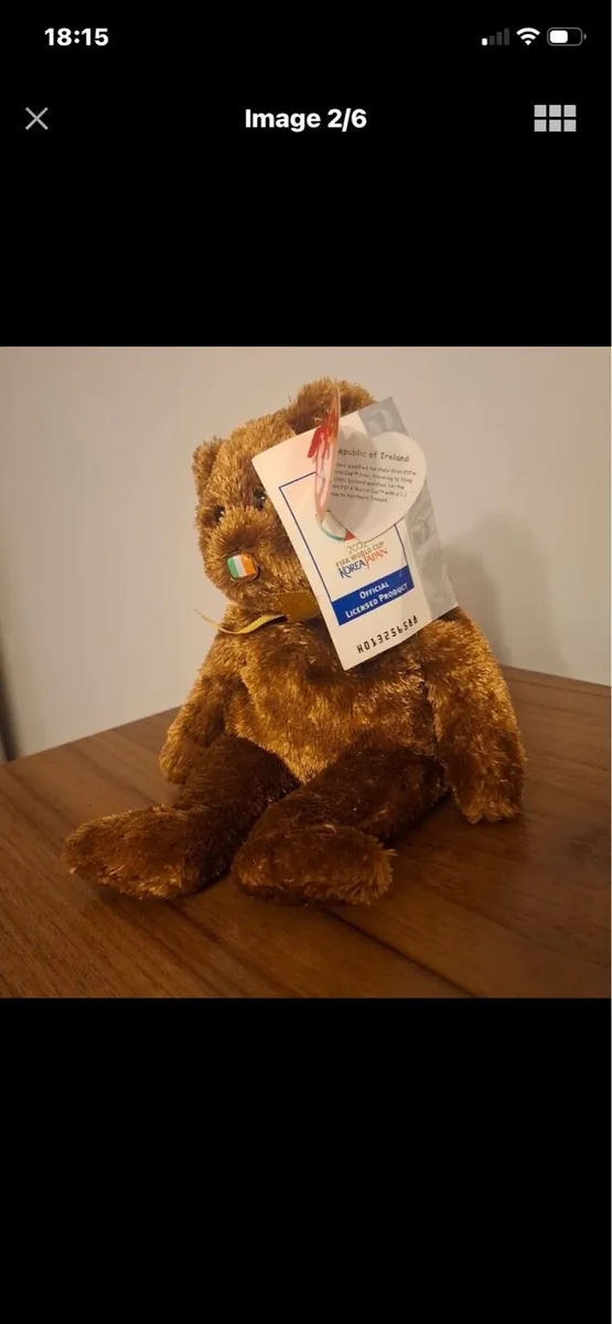 Rare Retired TY Beanie Baby- Champion - Image 2