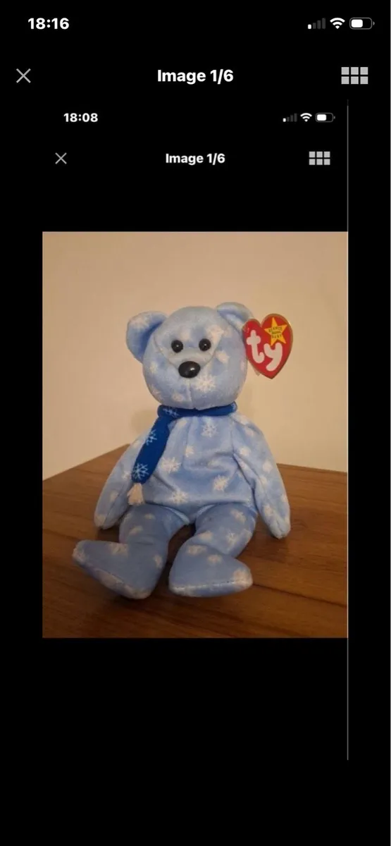 Rare & Retired TY Beanie Baby with errors - Image 1