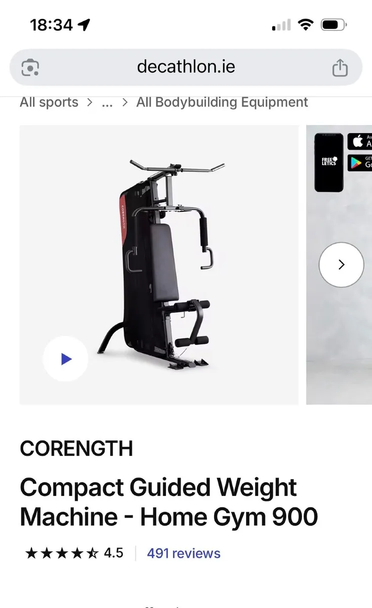 Home gym machine - Image 1