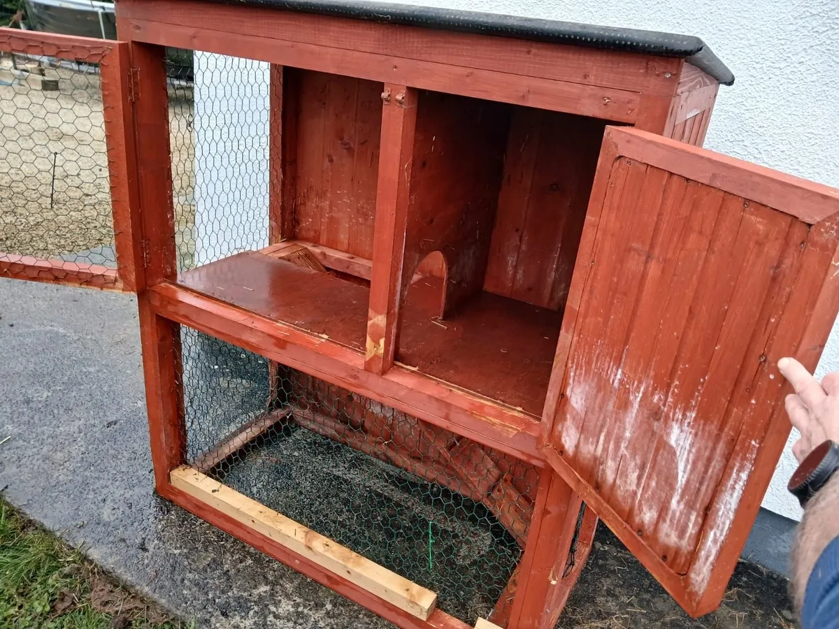 Large Rabbit Hutch - Image 2