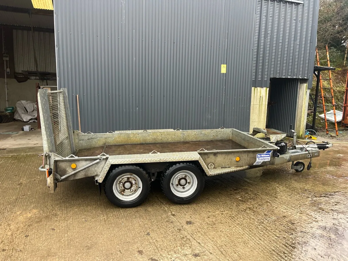 Ifor Williams heavy duty 10x5.4 plant trailer - Image 1