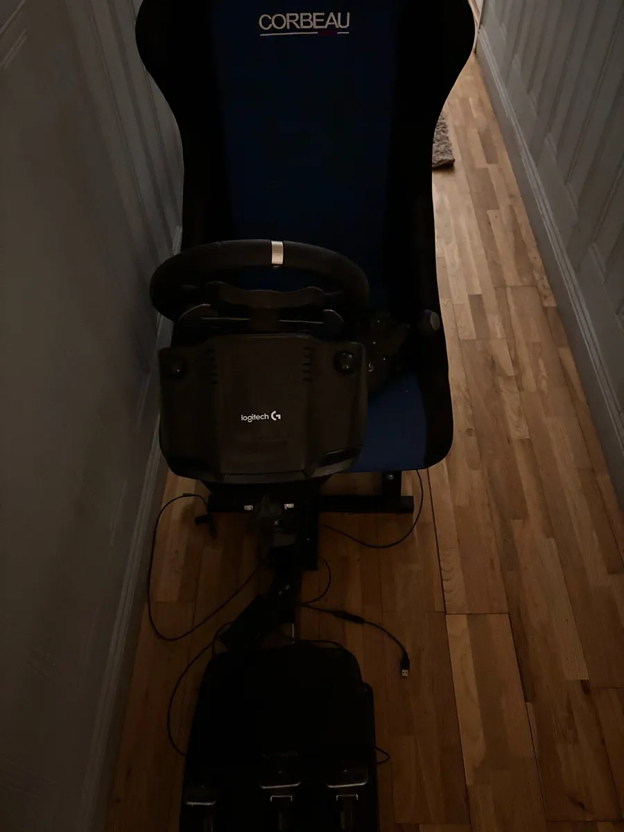 Racing Sim Rig Wheel/Pedal/Shifter barely used! - Image 3