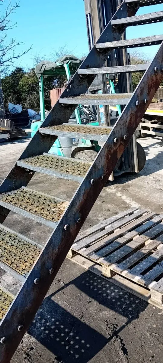 Old cast iron stairs - Image 1