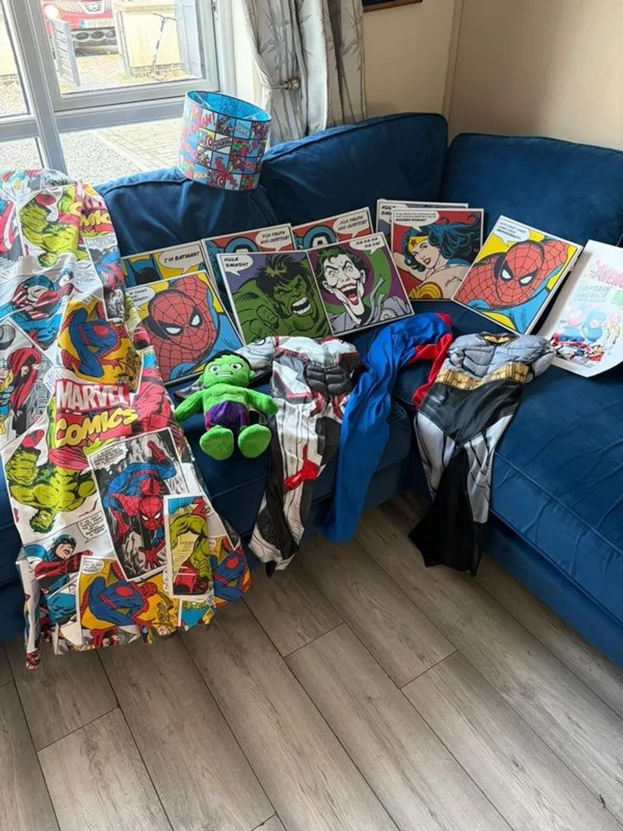 Fabulous full room set for Marvel fans - Image 1