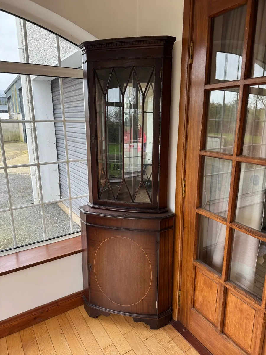 Antique Corner Unit