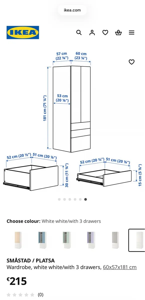 Bed & wardrobe - Image 4