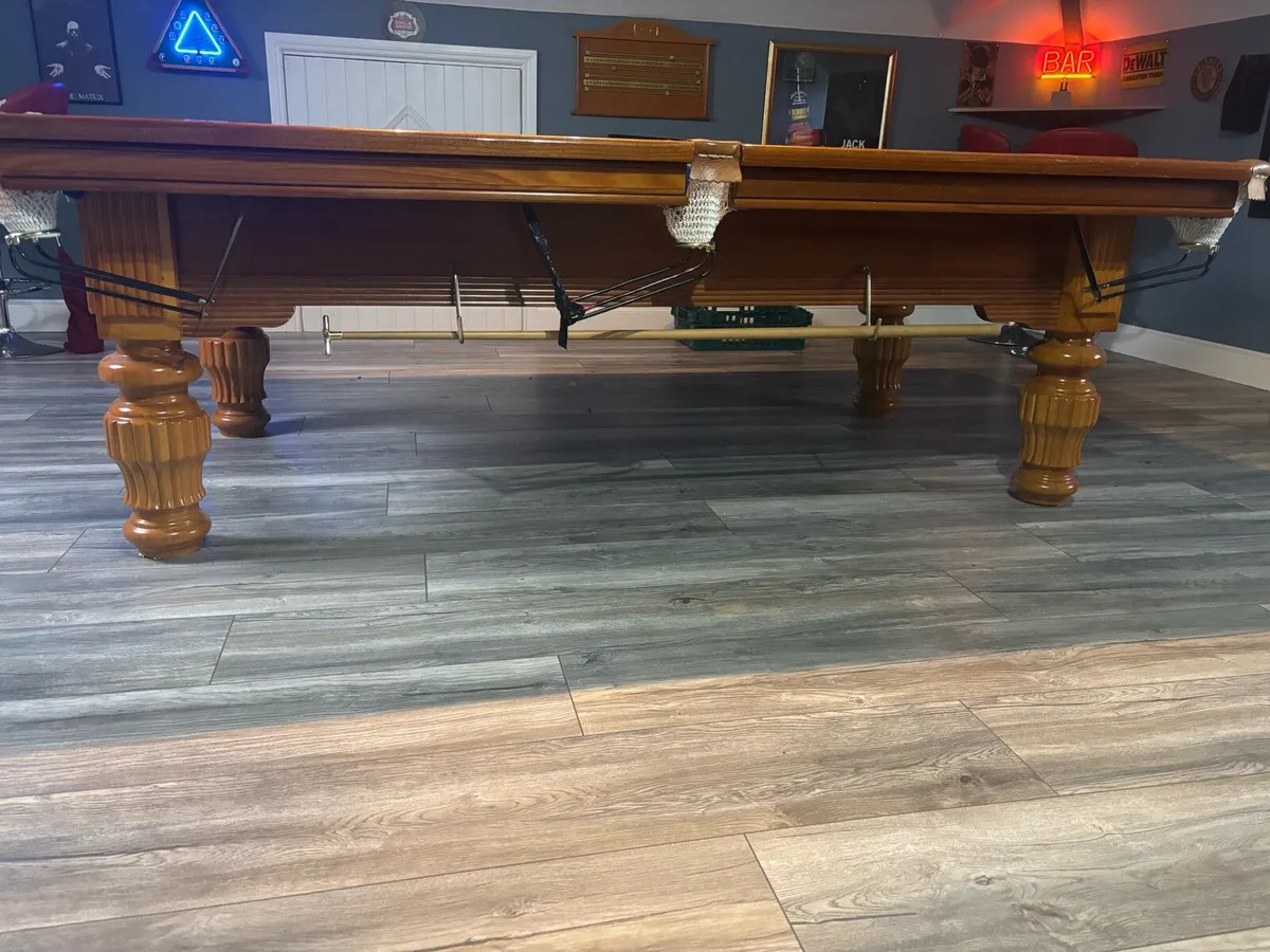 Snooker pool table - Image 3