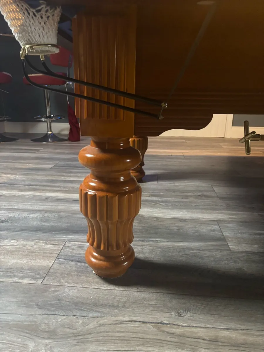 Snooker pool table - Image 4