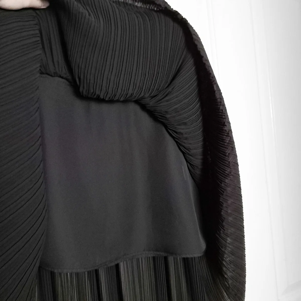 Claudie Pierlot Black Pleated Midi Skirt 10UK/38EU - Image 4