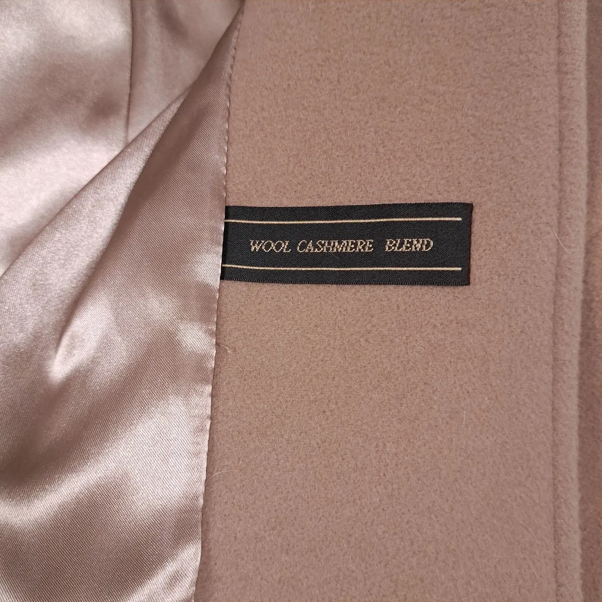 Precis Brown Tan Camel Wool Coat 14UK/42EU - Image 2