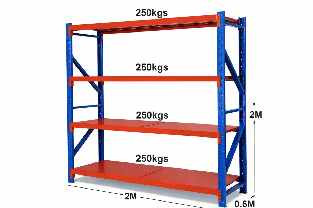 Longspan Shelving Racking - New - Free Delivery - Image 4