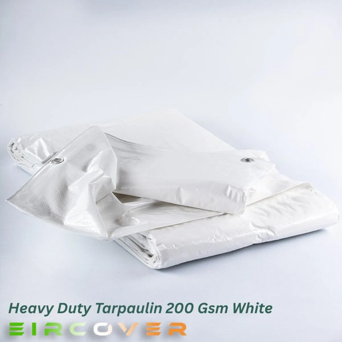 Heavy Duty Tarpaulin 4m x 25m (13' -  82') 200 gsm - Image 1