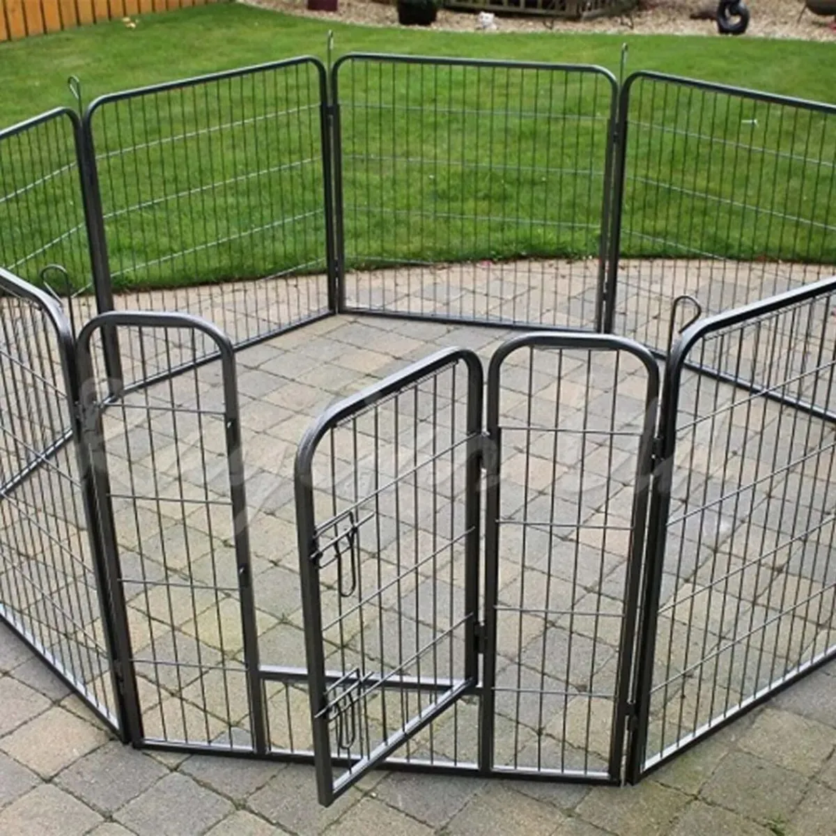 Dog kennel, enclosure 8-panel, brand new