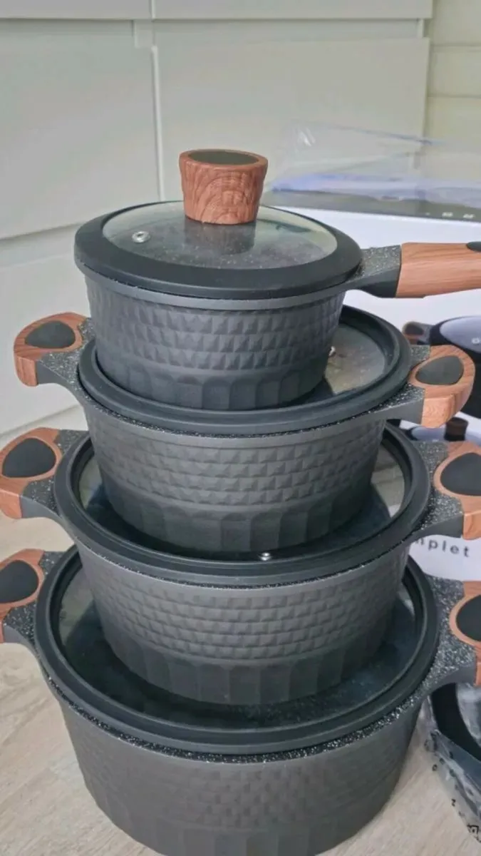 COOKWARE SET ALUMINUM brand new high quality - Image 2