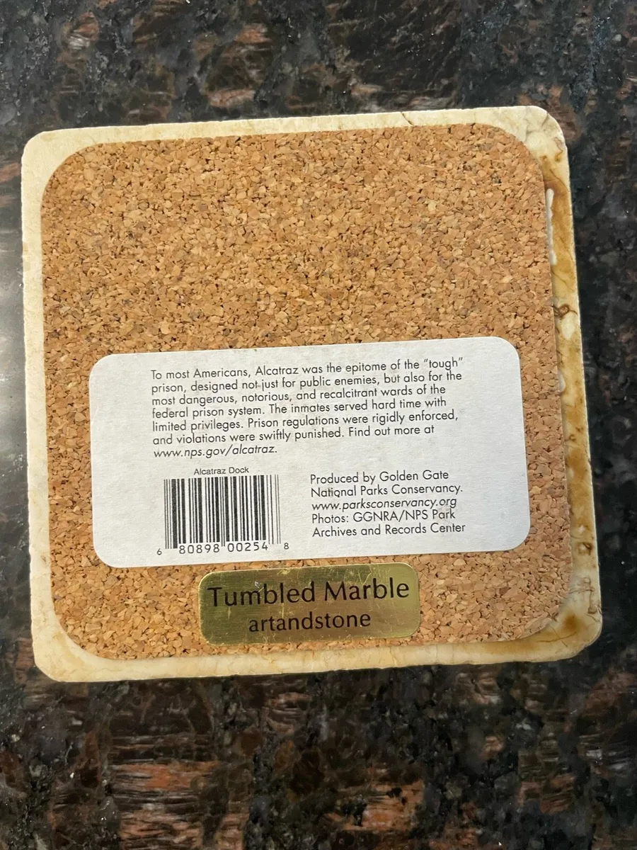 Marble plaque from Alcatraz - Image 2